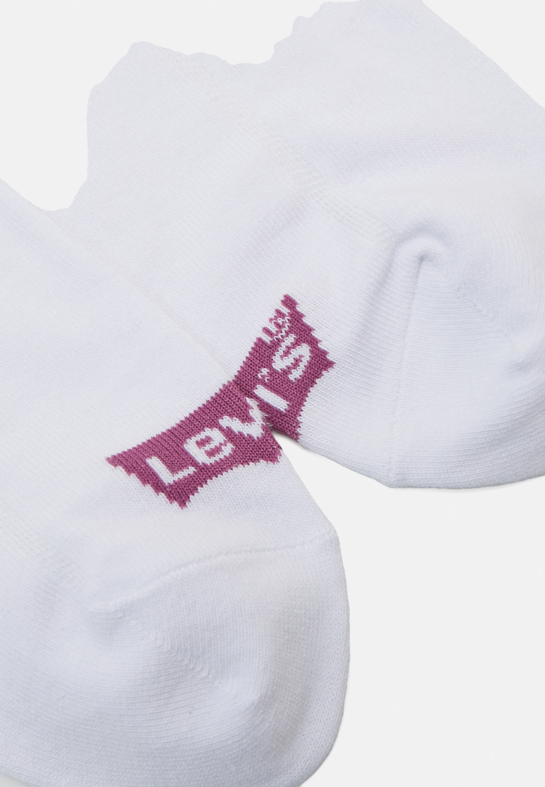 Levi's® Calcetines de corte bajo con logo de alas de murciélago, unisex, paquete de 6