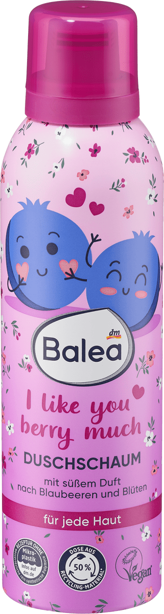 Duschschaum I like you berry much, 200 ml