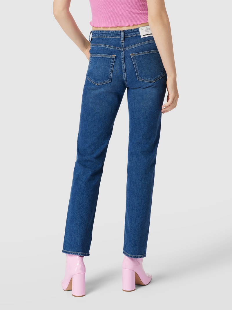 Jeans mit 5-Pocket-Design Modell 'CARENAA' in blau
