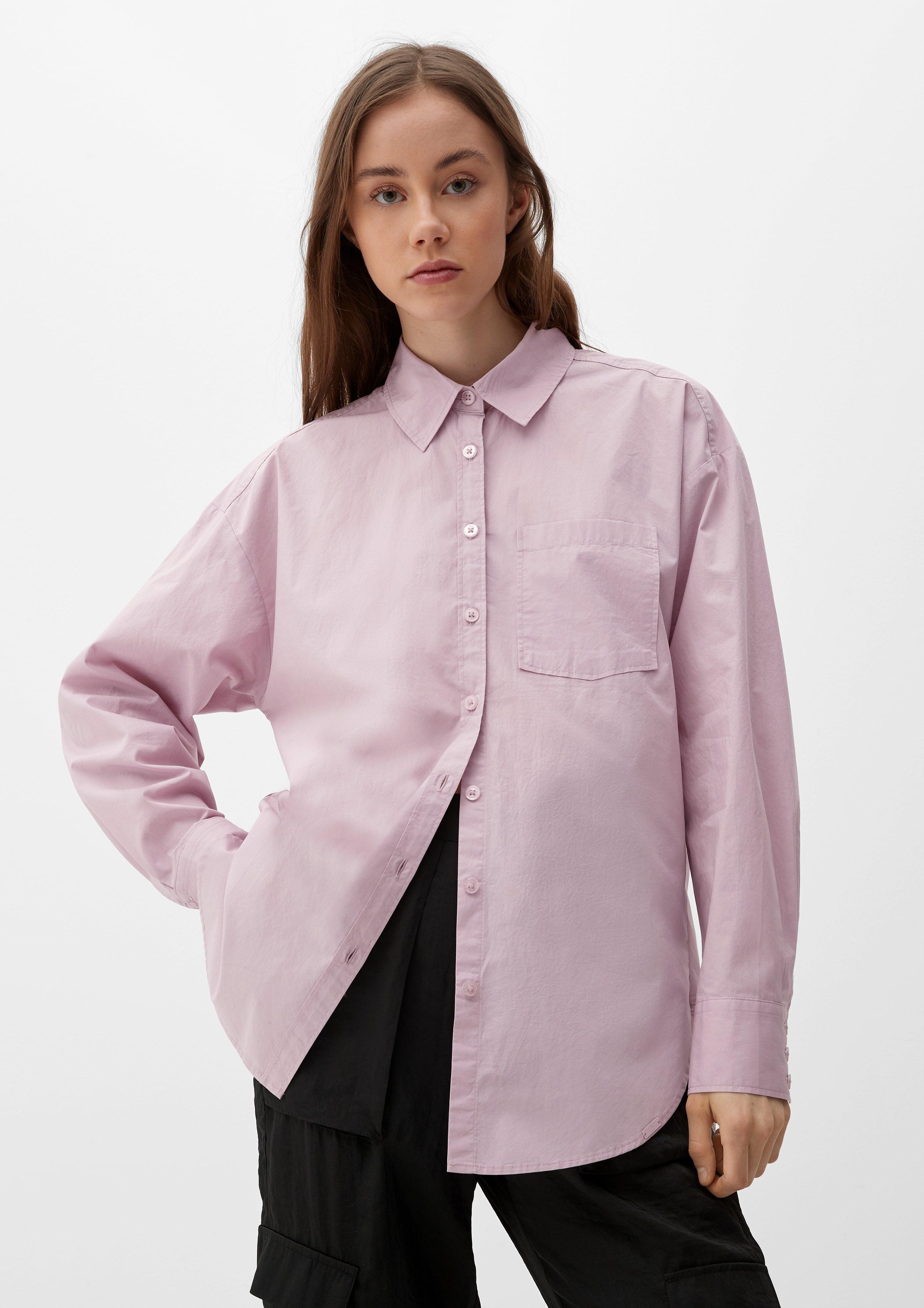 Bluse aus Popeline  2124029-4132