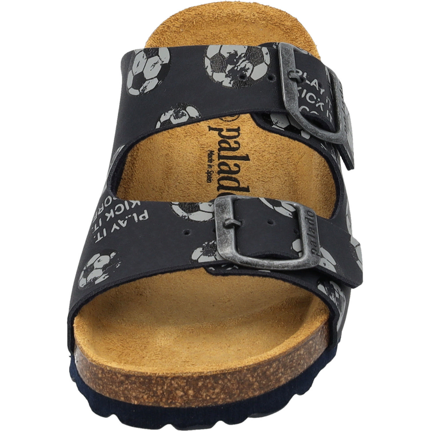 Palado Kids Korfu B Print, Pantoletten, Kinder, Dunkelblau Kicker