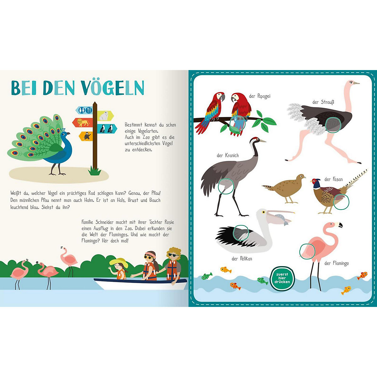 Mein sprechendes Soundbuch - Tiere im Zoo