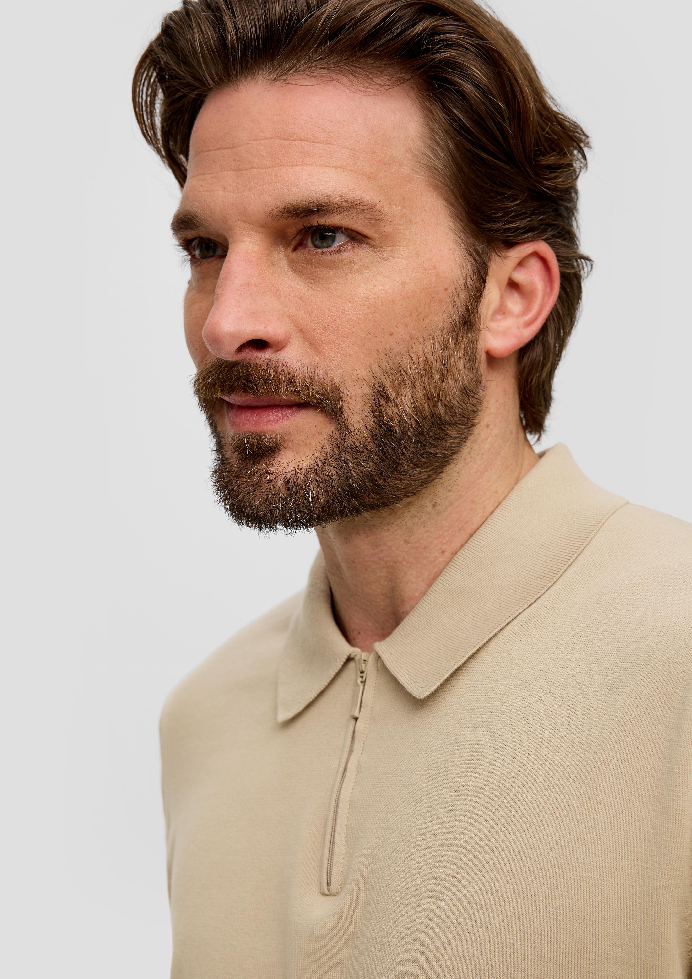 Poloshirt aus Feinstrick  2142964-8180