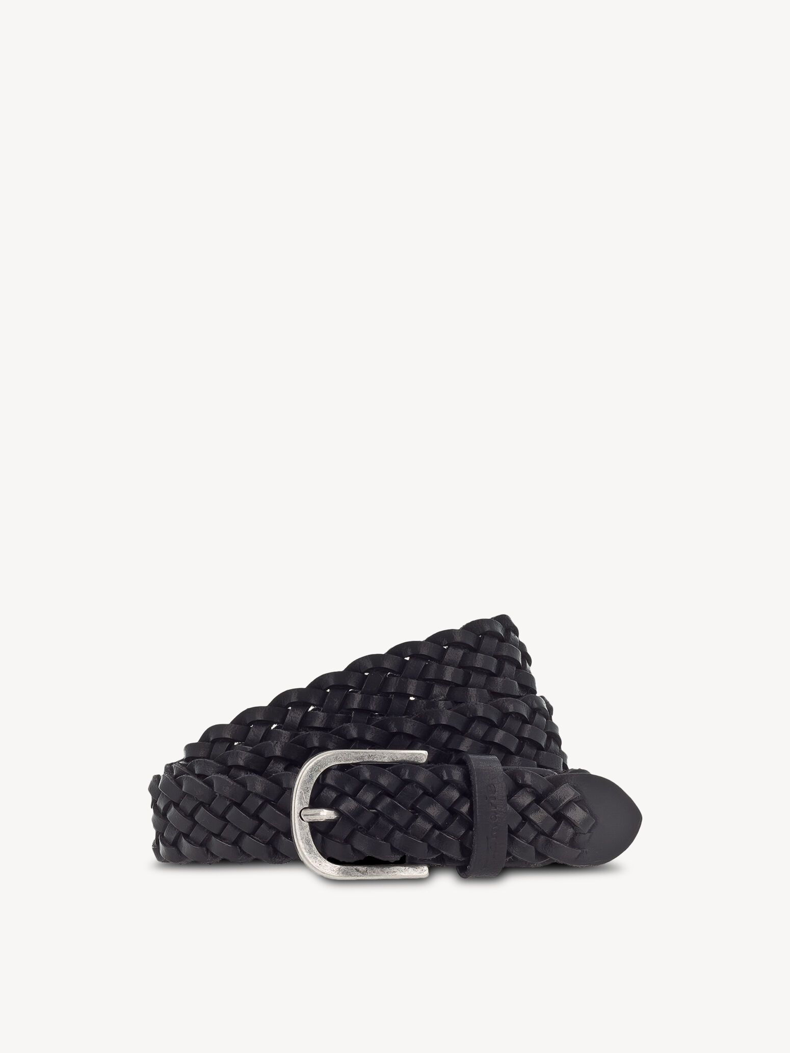 Ceinture en cuir - noir