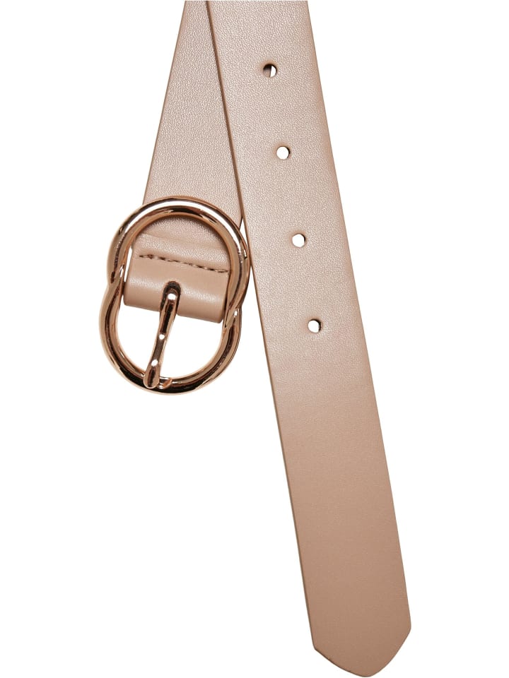 Urban Classics Urban Classics Gürtel in beige/gold günstig kaufen