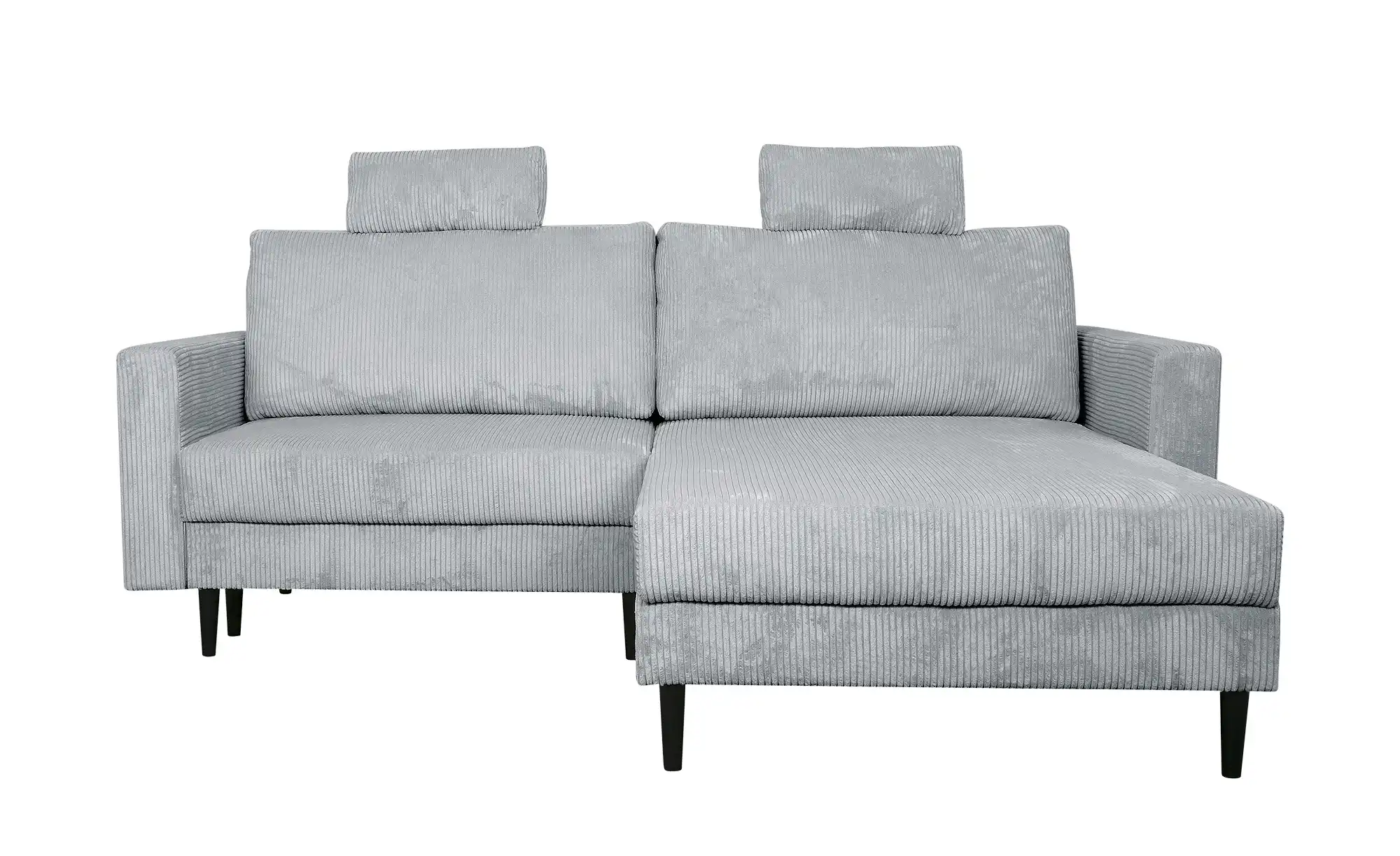 Primo Ecksofa trendiger Cordstoff Livorno