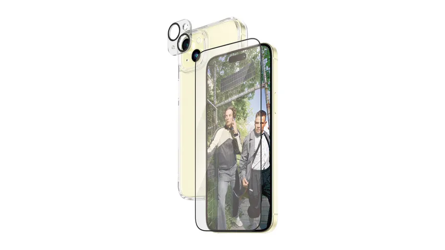 PanzerGlass iPhone 15 Plus 3-in-1 Pack