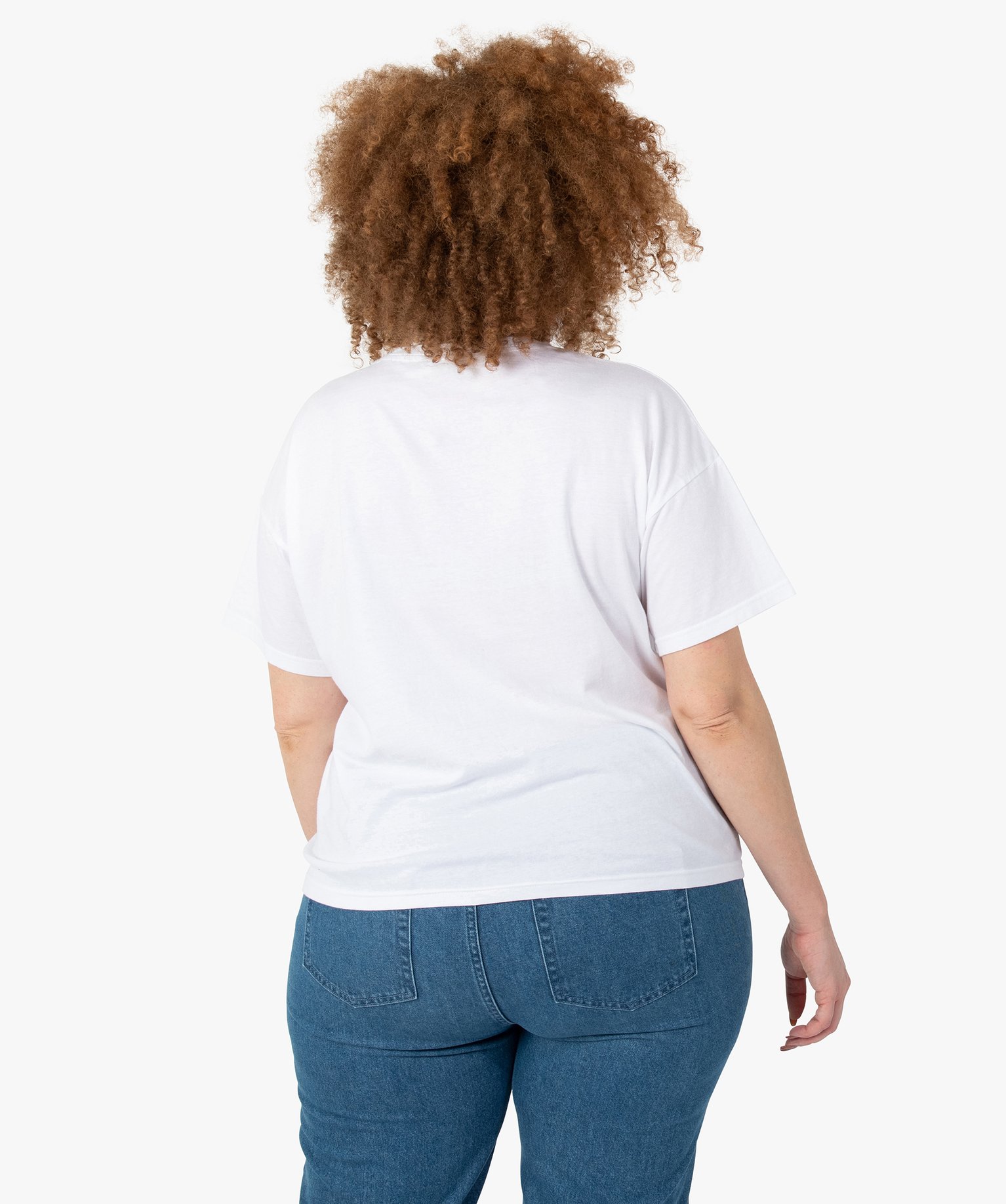 Tee-shirt femme grande taille avec motif XXL – Powerpuff Girl blanc | GEMO