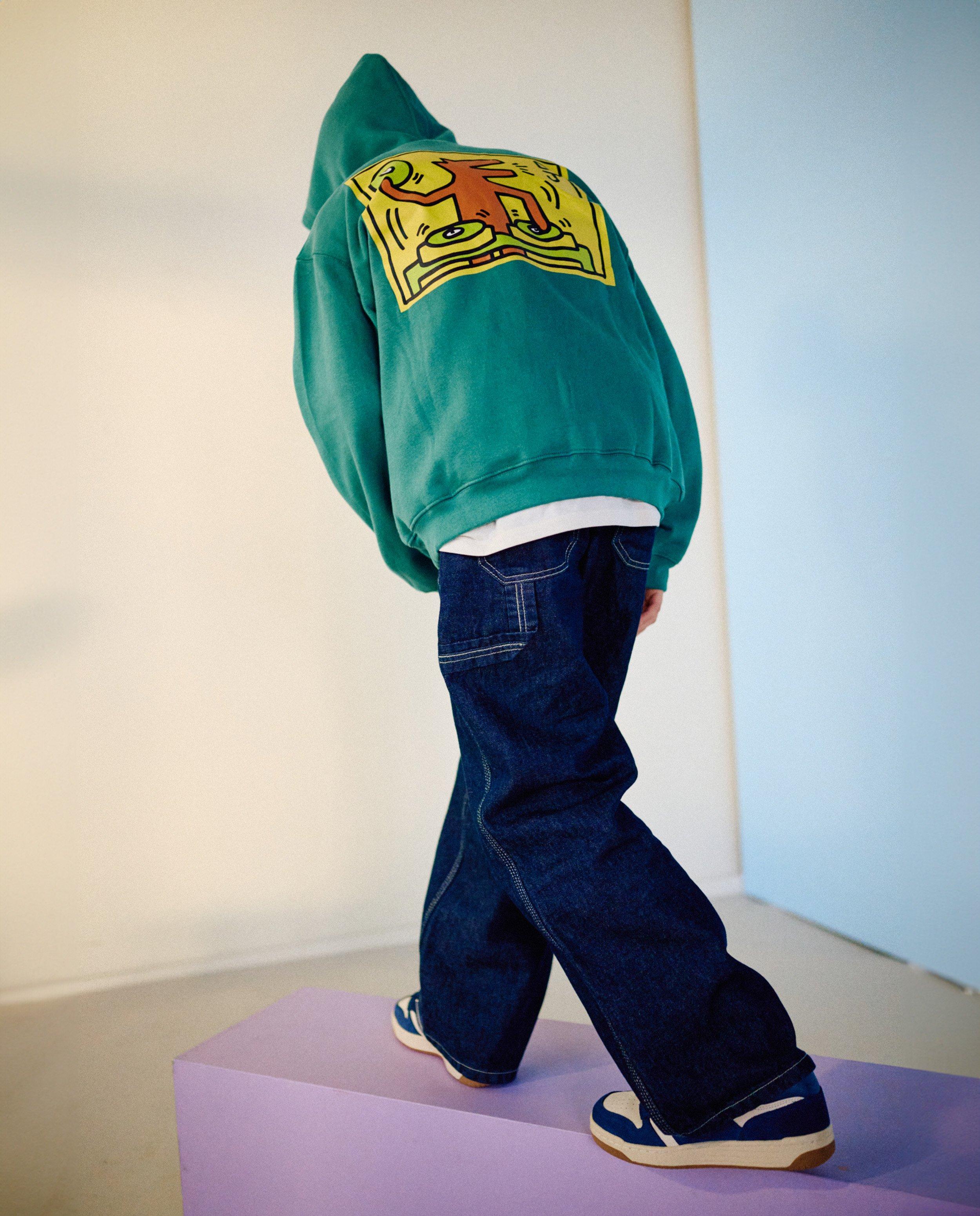 Fish & Chips Sötétkék farmer, sötétkék skater fazon