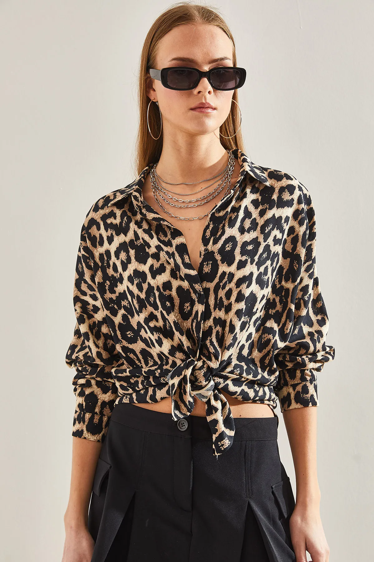 Bianco Lucci  Hemd - Schwarz - Regular Fit