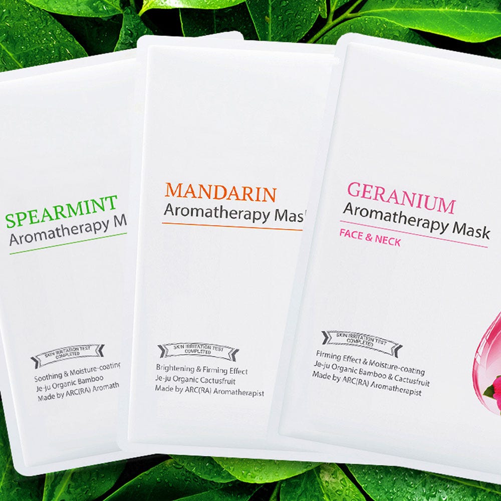 Aroma Yong Aromatherapy Mask geranium 6 Stk.