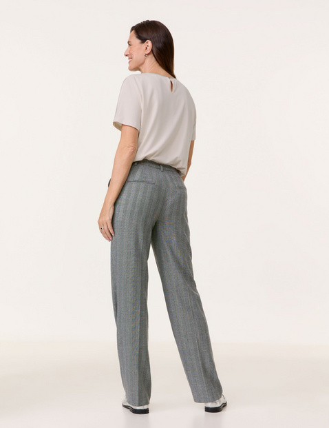 Elegante Stoffhose mit Nadelstreifen