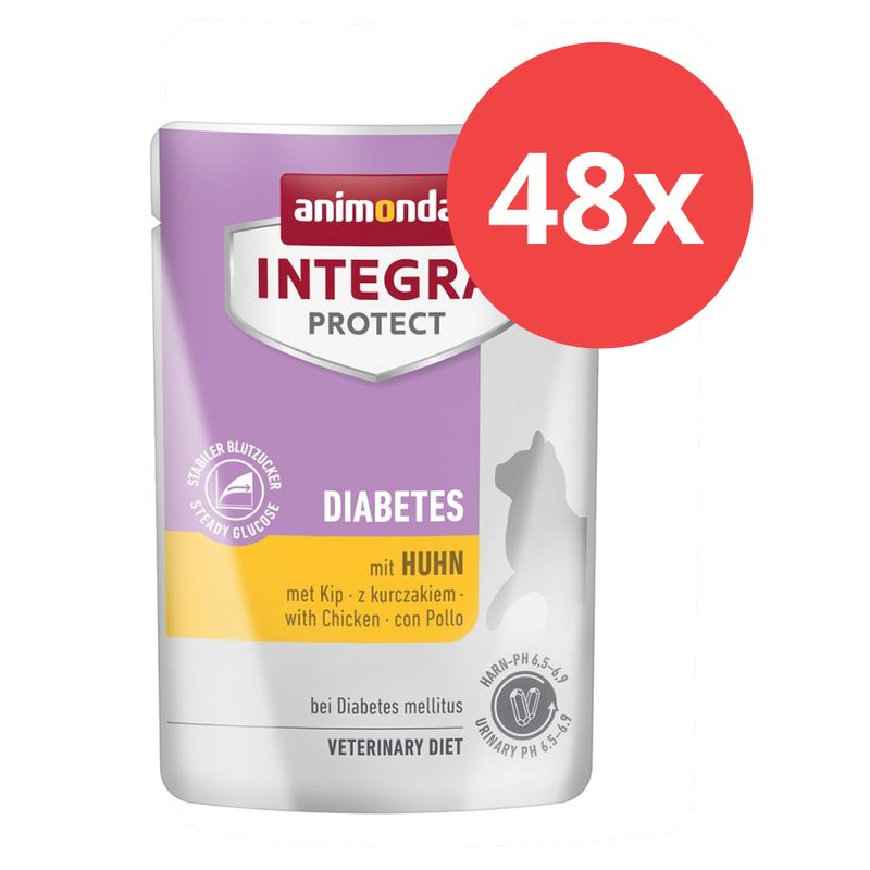 Sparpaket animonda Integra Protect Adult Diabetes 48 x 85 g