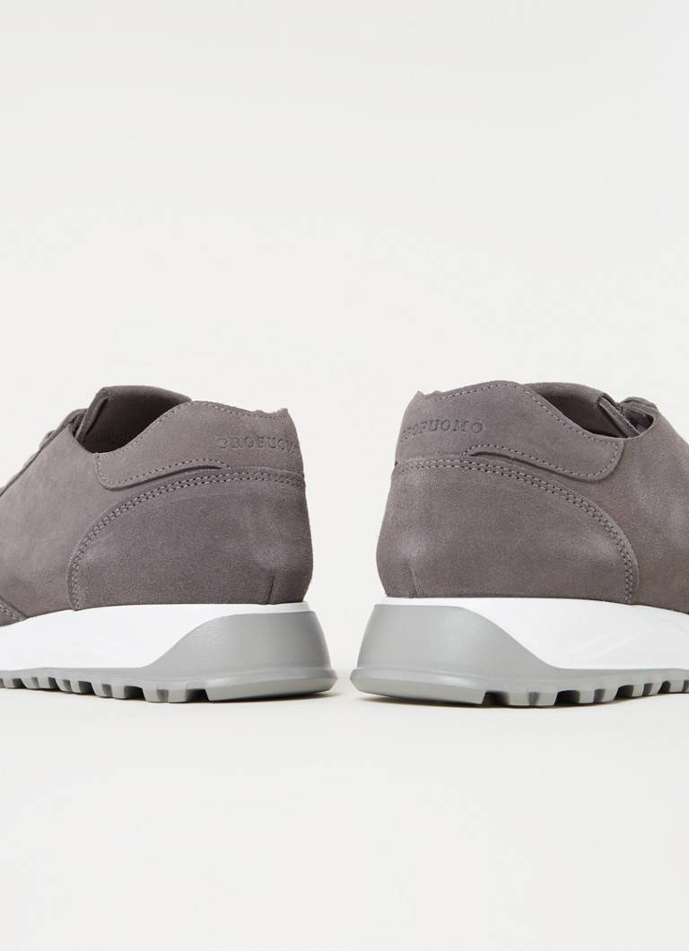 Buty sportowe Profumo Runner ze skóry zamszowej
