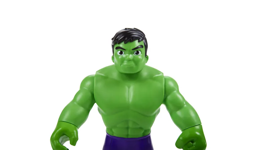 Hasbro - Marvel Spidey and His Amazing Friends supergroße Hulk Action-Figur