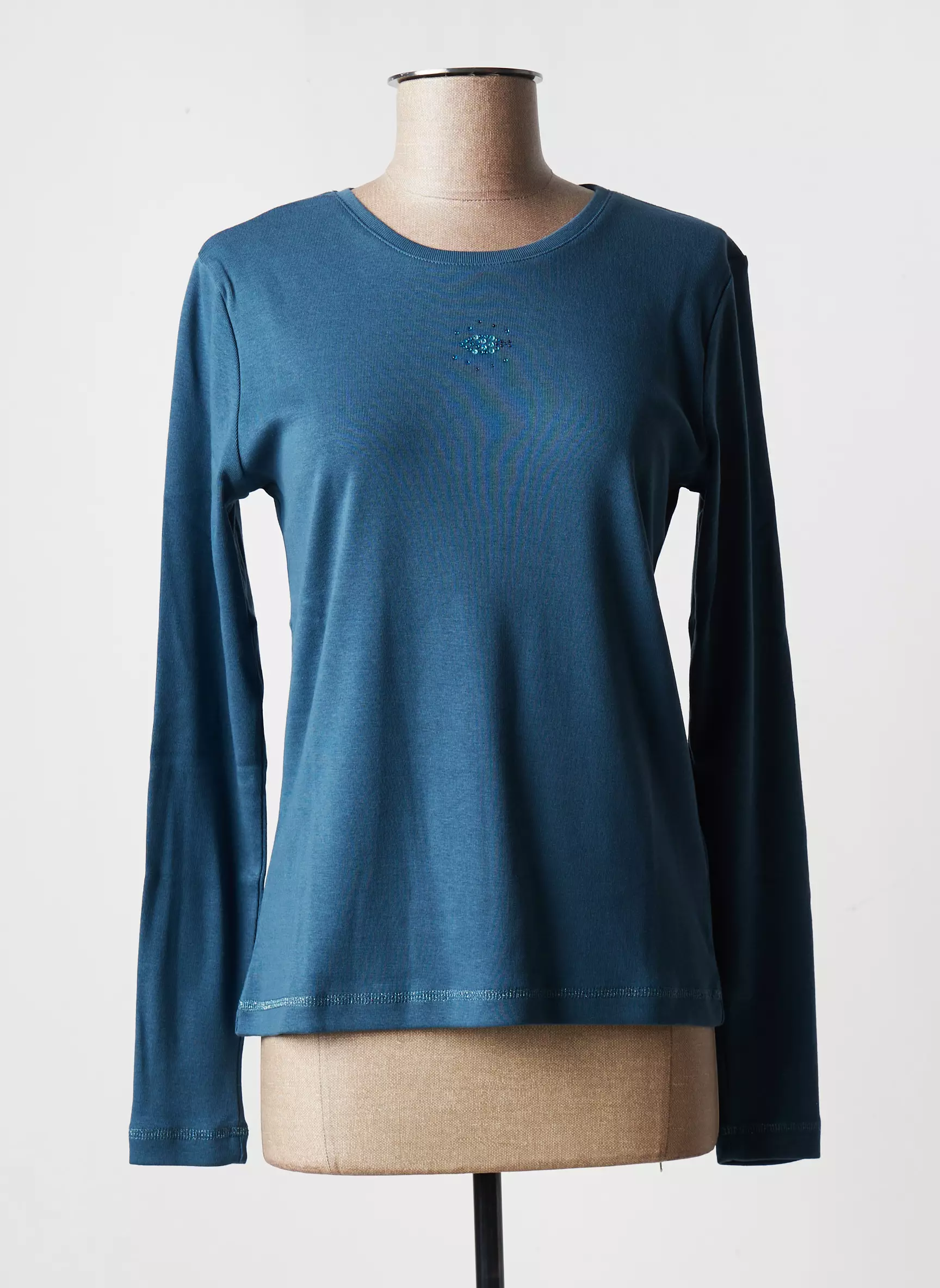 Thalassa Tshirts Femme couleur bleu