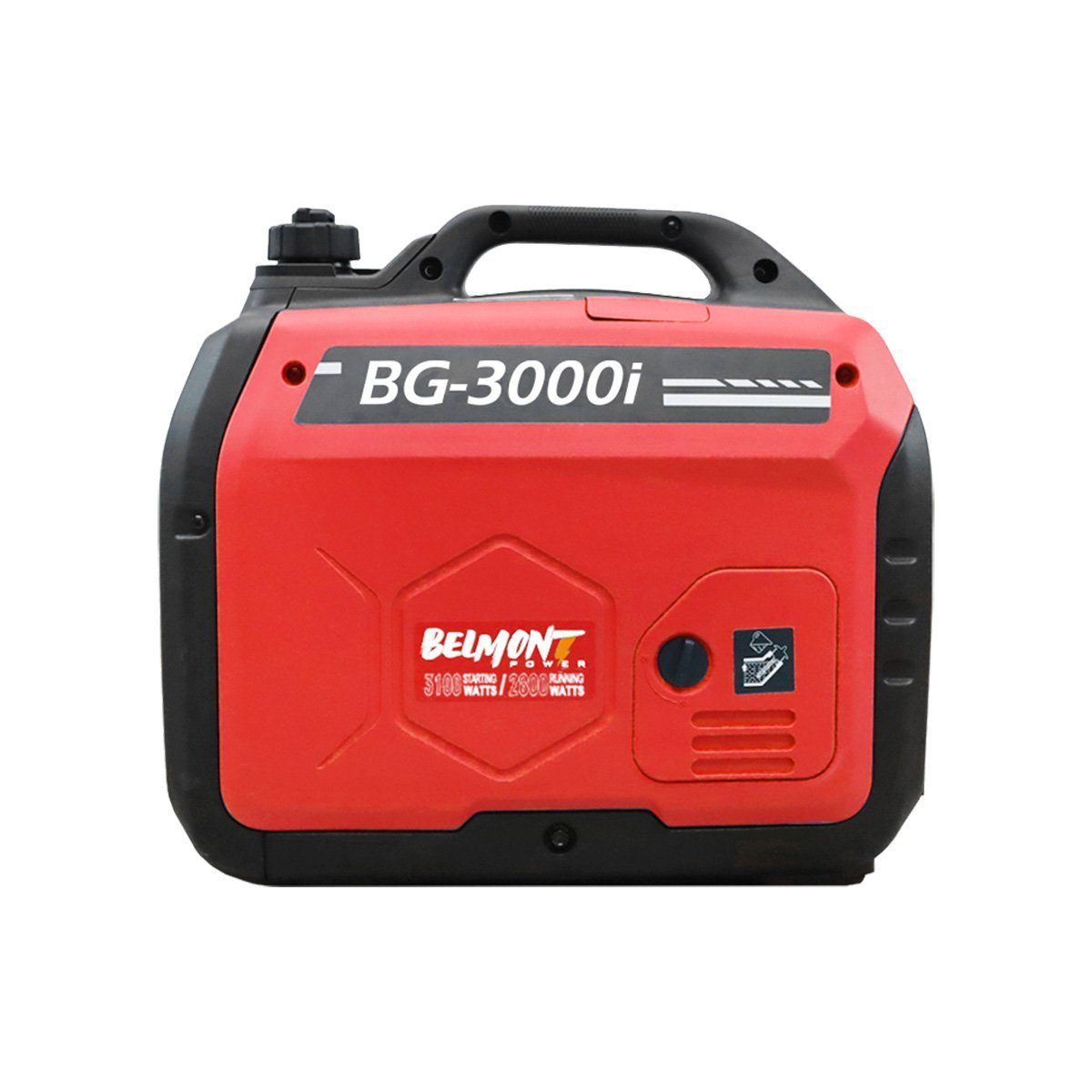 BELMONT Stromgenerator POWER GENERATOR BG3000I, 3,0KW, INVERTER, SILENT, 66dB leiser 4-Takt-Motor, (max 3,3 kW)