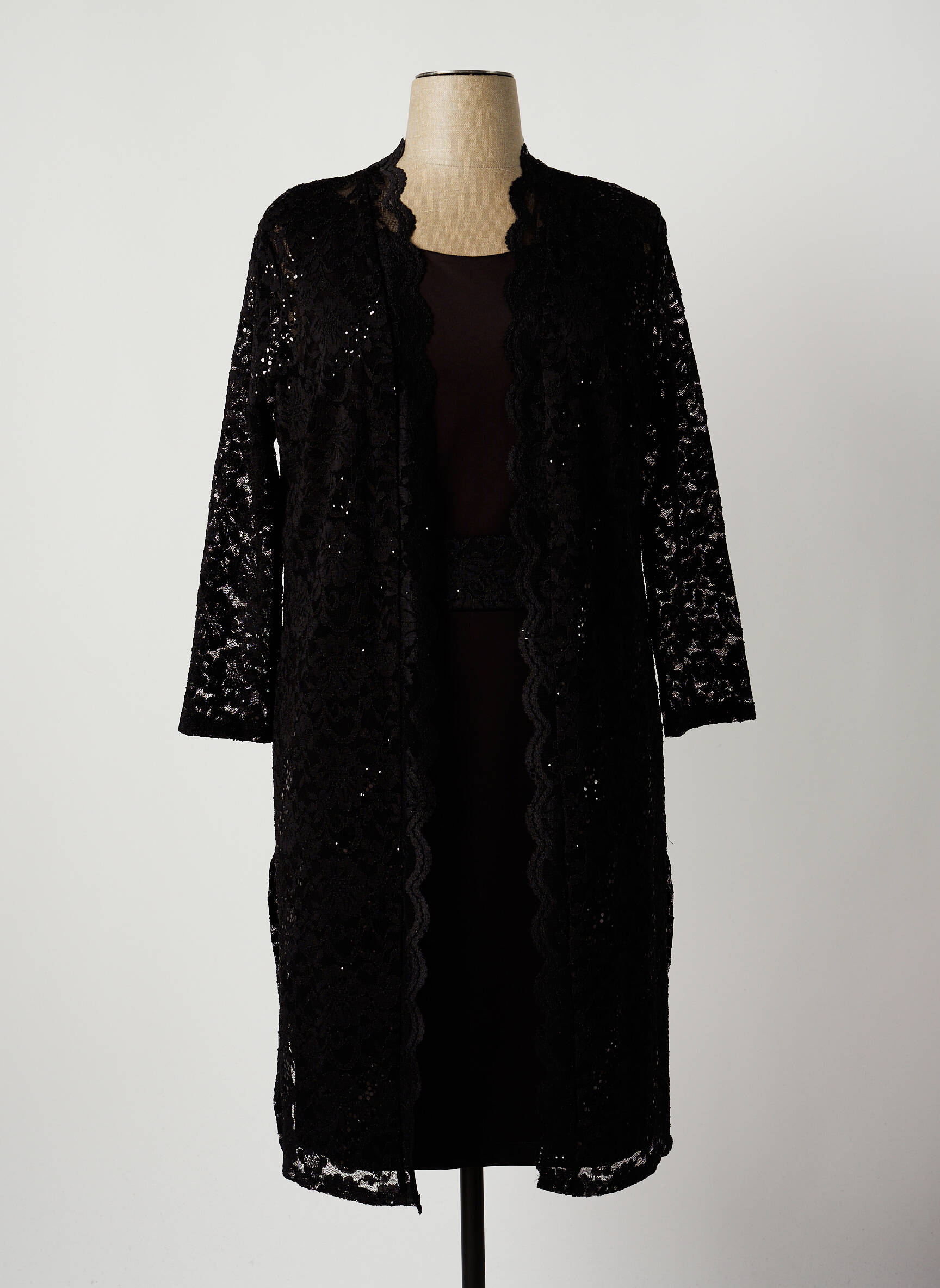 Nina Loo Ensembles Robe Femme couleur noir