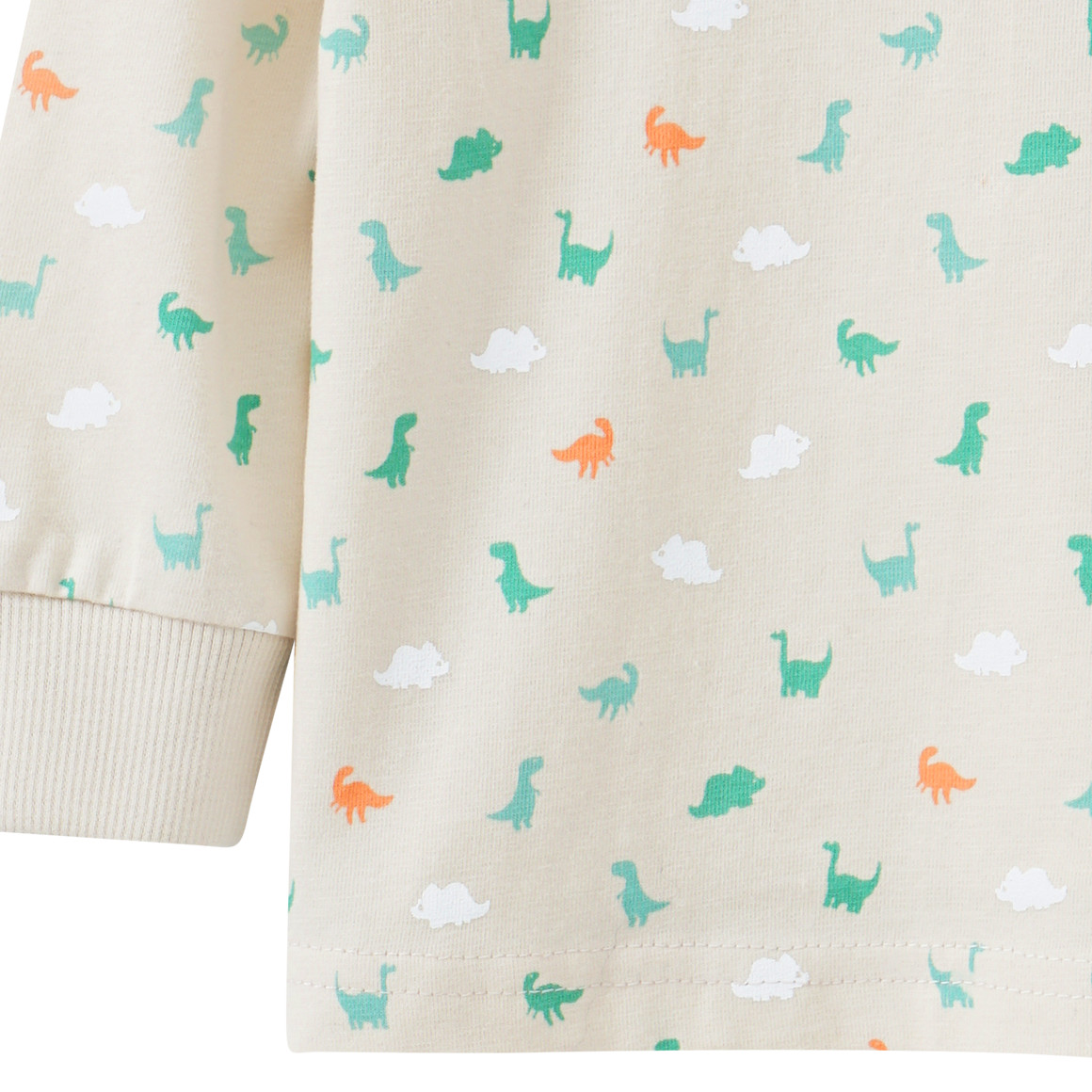 Baby Langarmshirt mit Allover-Print