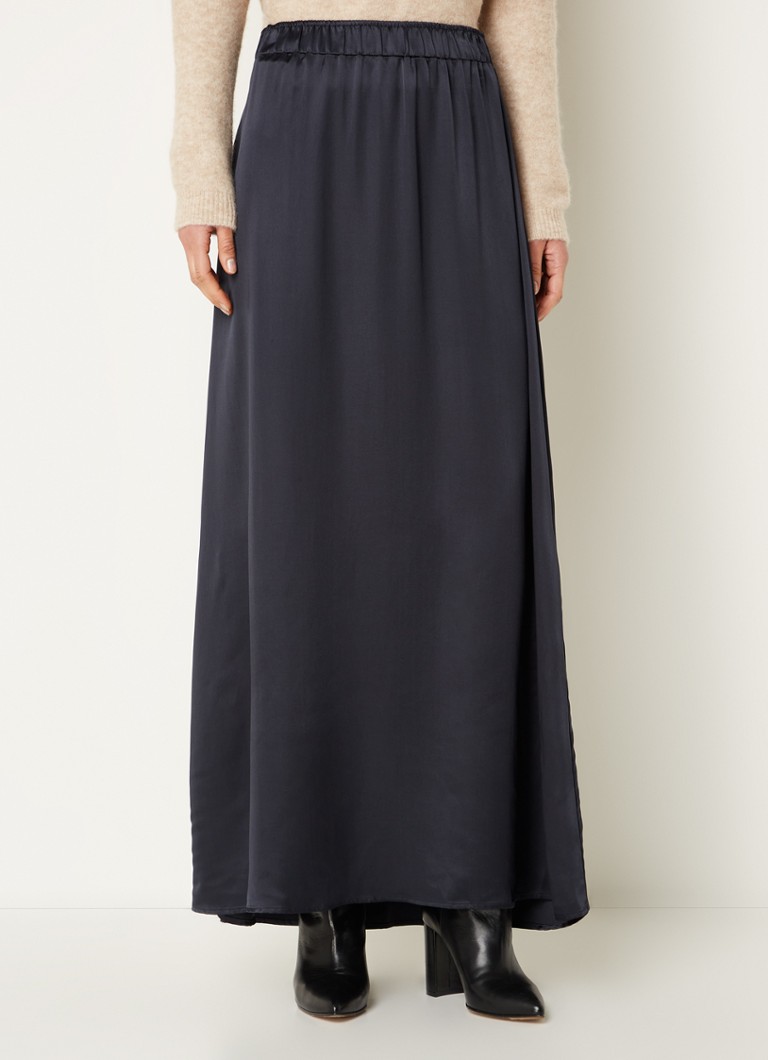 Fustă maxi din satin Metta de la by-bar