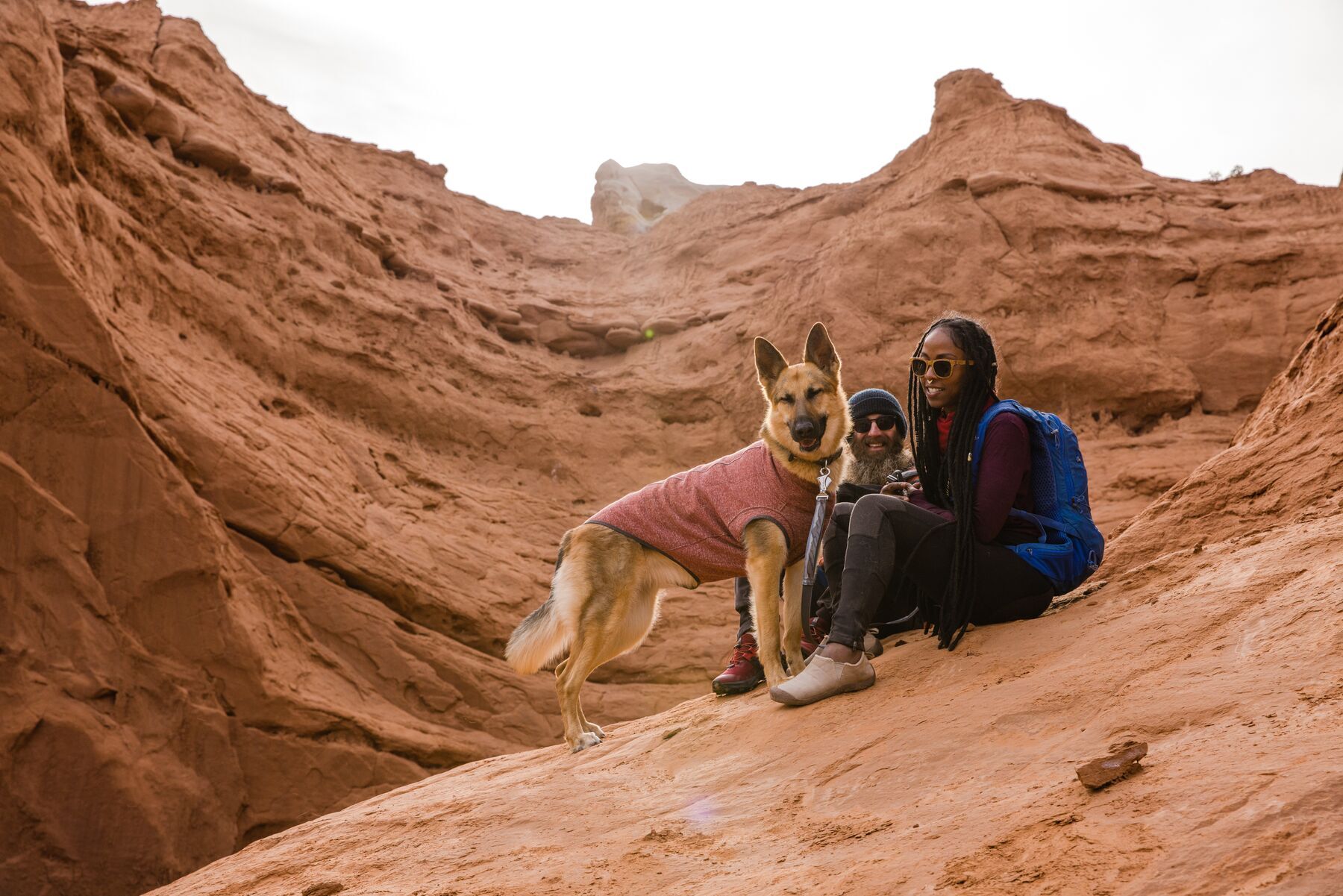 Ruffwear Hundemäntel Ruffwear Hemp Hound™ Sweater rosso M
