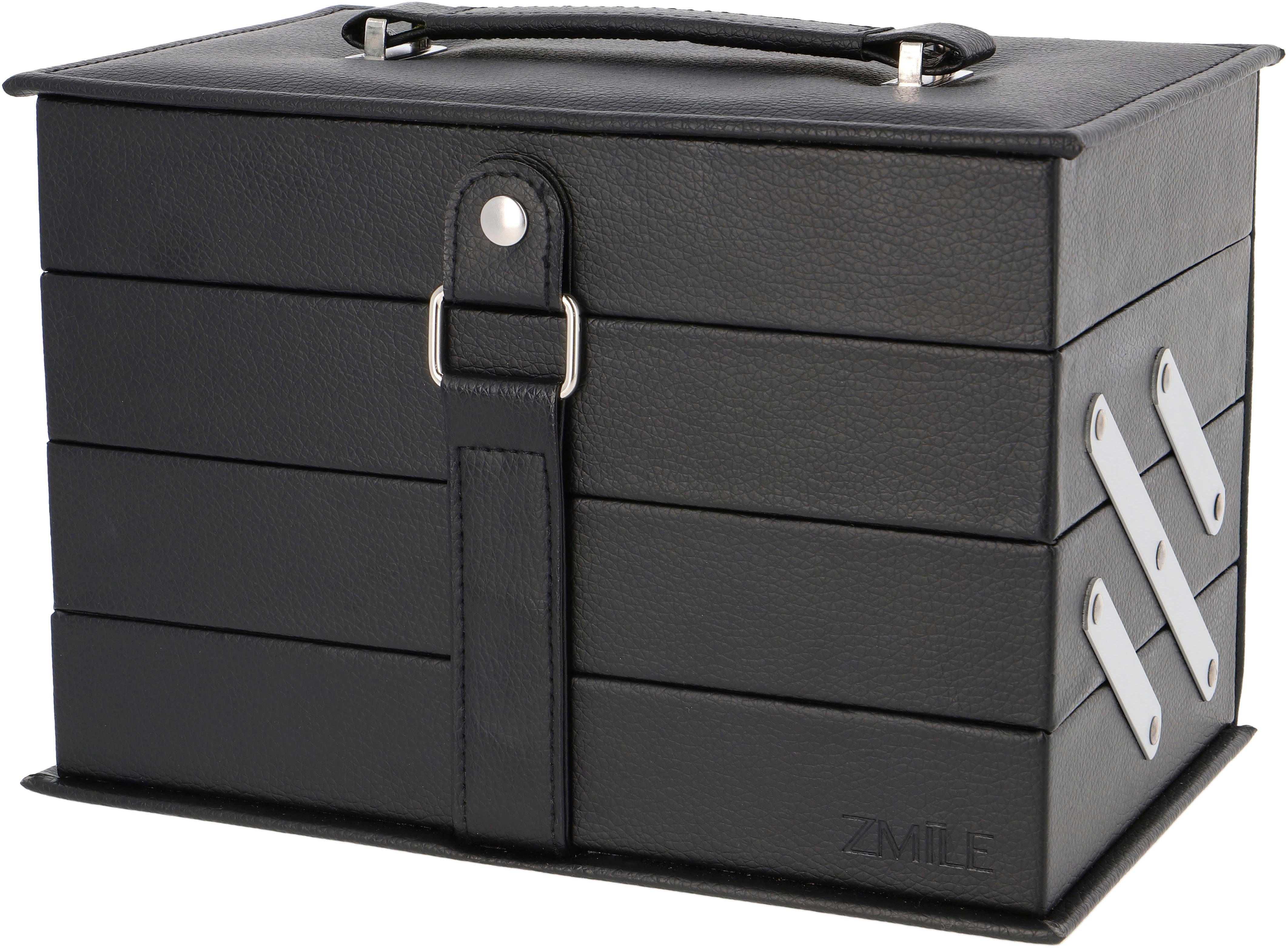 ZMILE COSMETICS Kosmetik-Koffer Beauty Case' black, 82-tlg., vegane Kosmetik