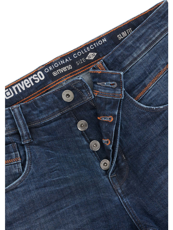 riverso  Jeans RIVCaspar slim in Blau günstig kaufen