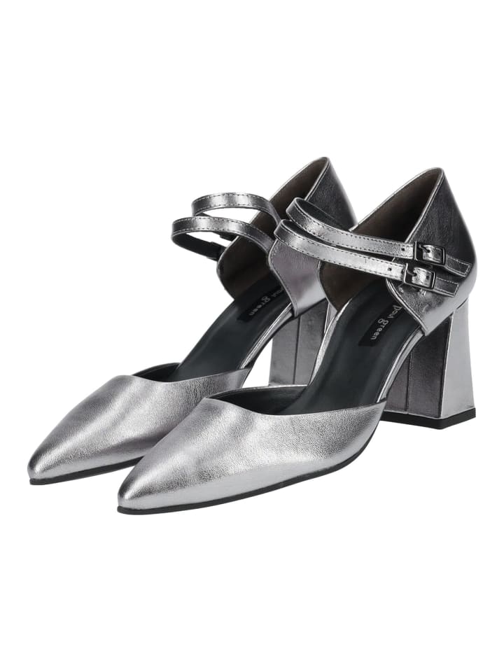 Paul Green Pumps in Metallic Silver günstig kaufen