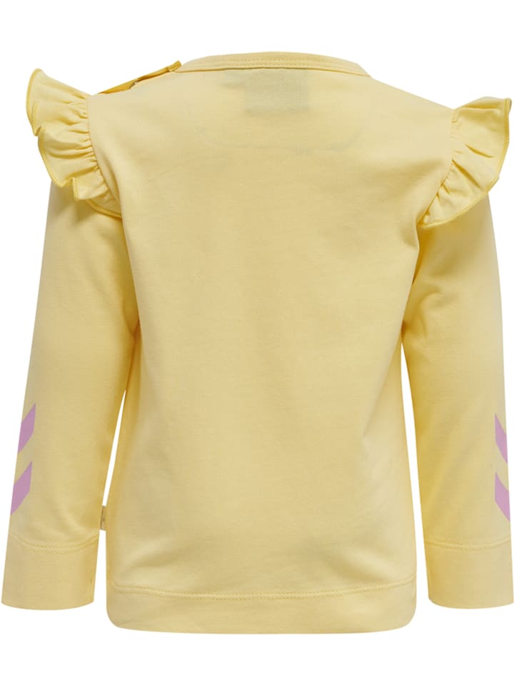 Hummel Hummel Druckknopf T-Shirt Hmlmirabel Mädchen in PALE BANANA günstig kaufen