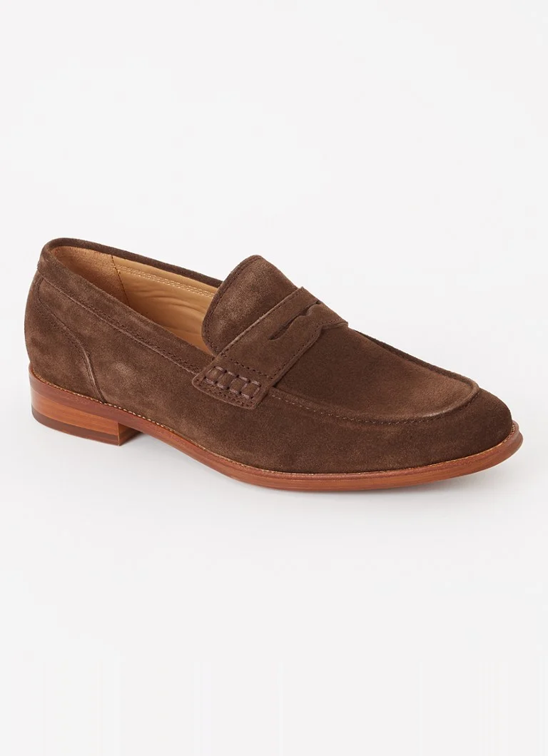 Dune London Wide Fit Sulli mokasīni no ādas