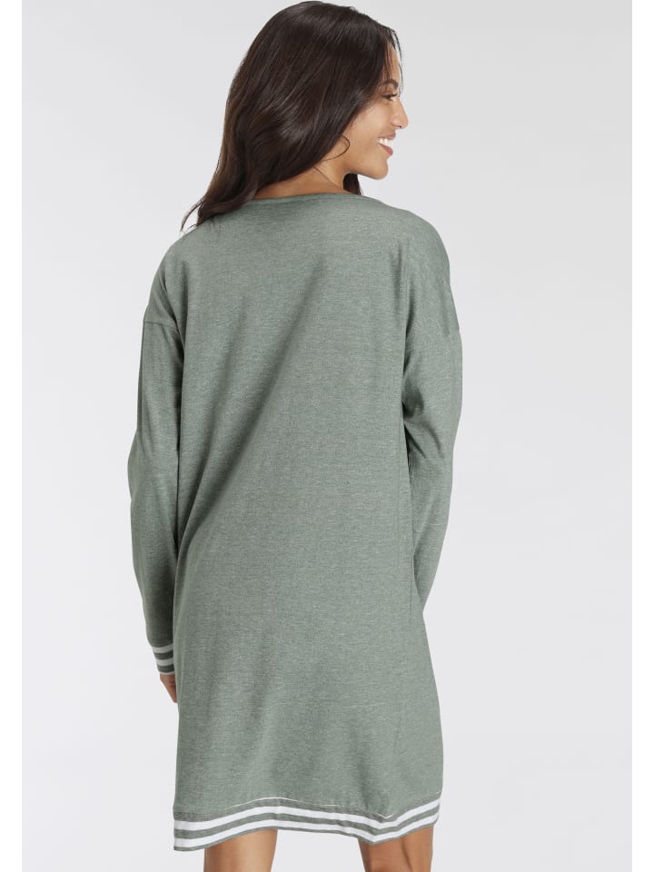 VIVANCE DREAMS Sleepshirt in khaki meliert günstig kaufen 32/34