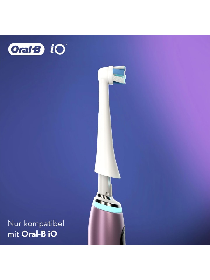 Oral-B 2 er-Set iO Ultimative Reinigung 2er Aufsteckbürsten weiß in Weiß günstig kaufen onesize