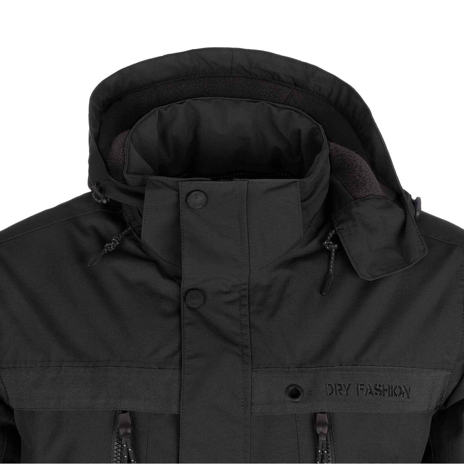 Dry Fashion Winterjacke Herren Funktionsparka Aalborg warm gefüttert - wind- und wasserdicht
