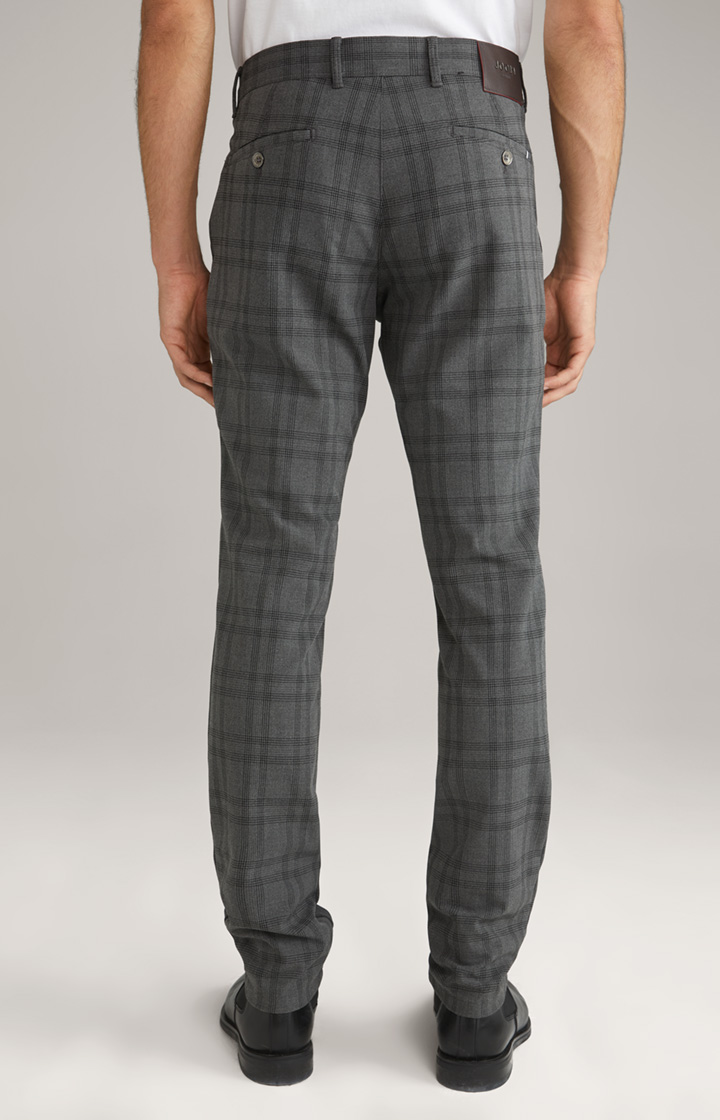 Chino Matthew in Grau kariert