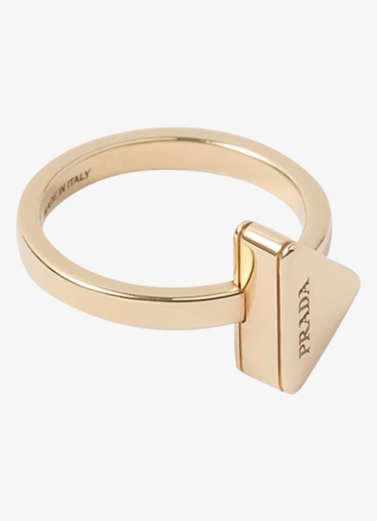 Anello Prada con logo
