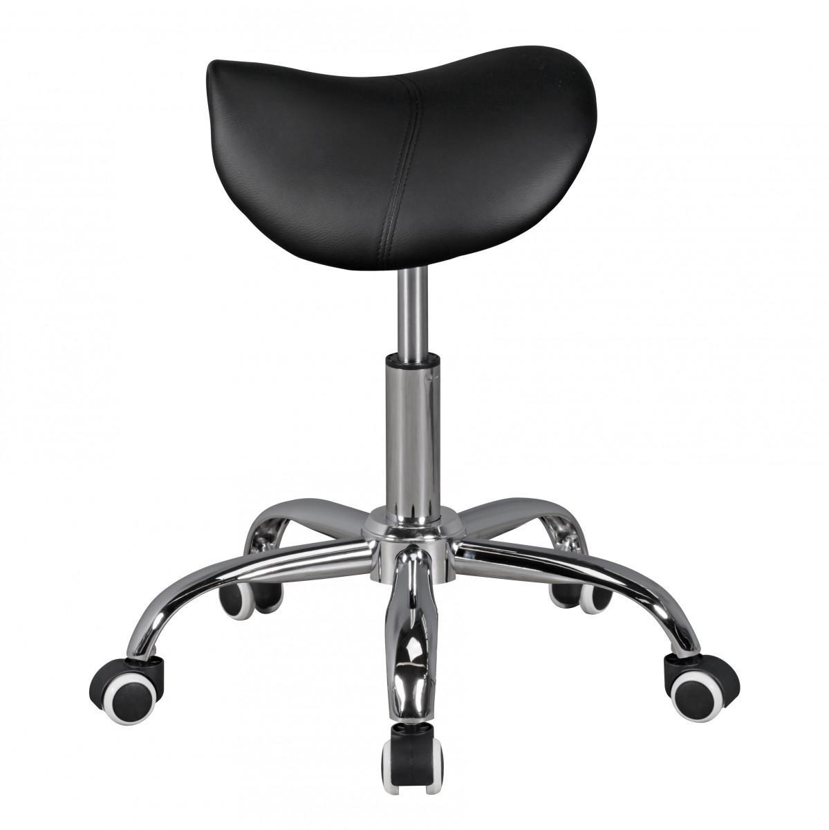 Amstyle Drehhocker CURVE Schwarz