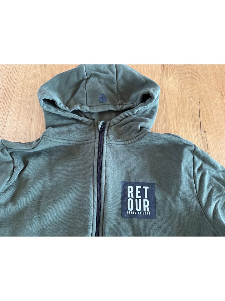 Retour Sweatjacke in Khaki günstig kaufen 170/176