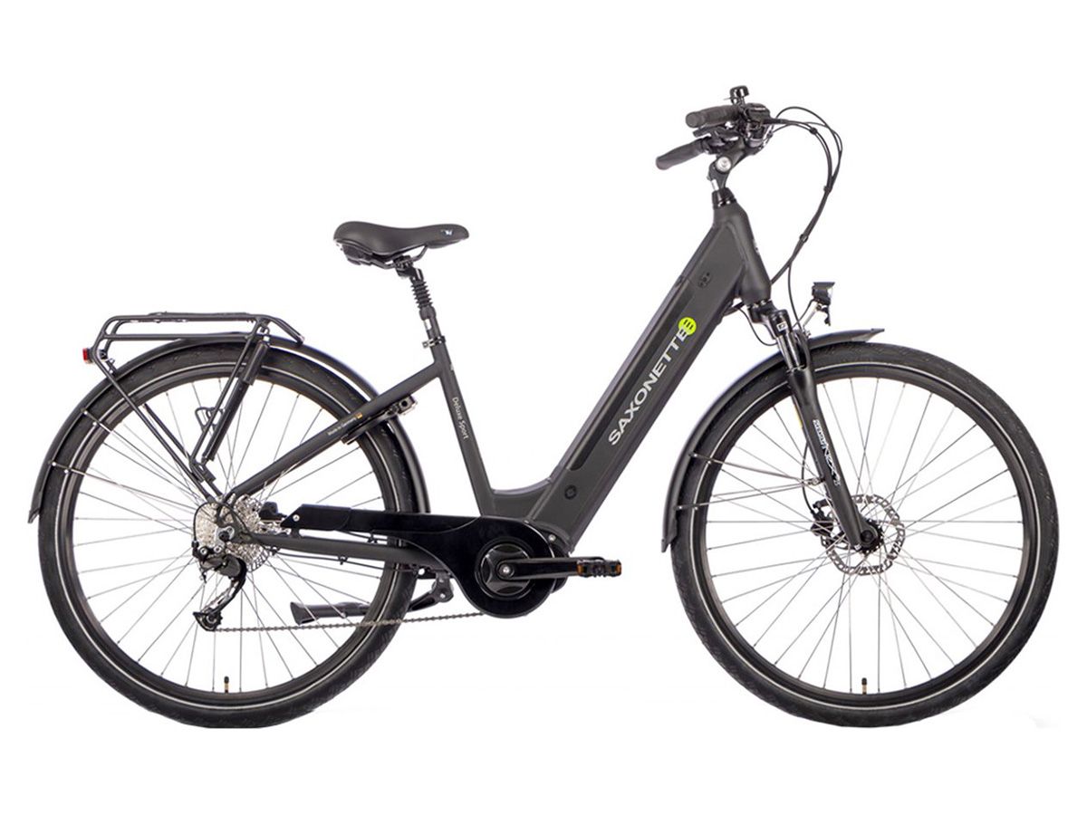 Saxonette Deluxe Sport MM 45 cm Elektrisches Damenfahrrad