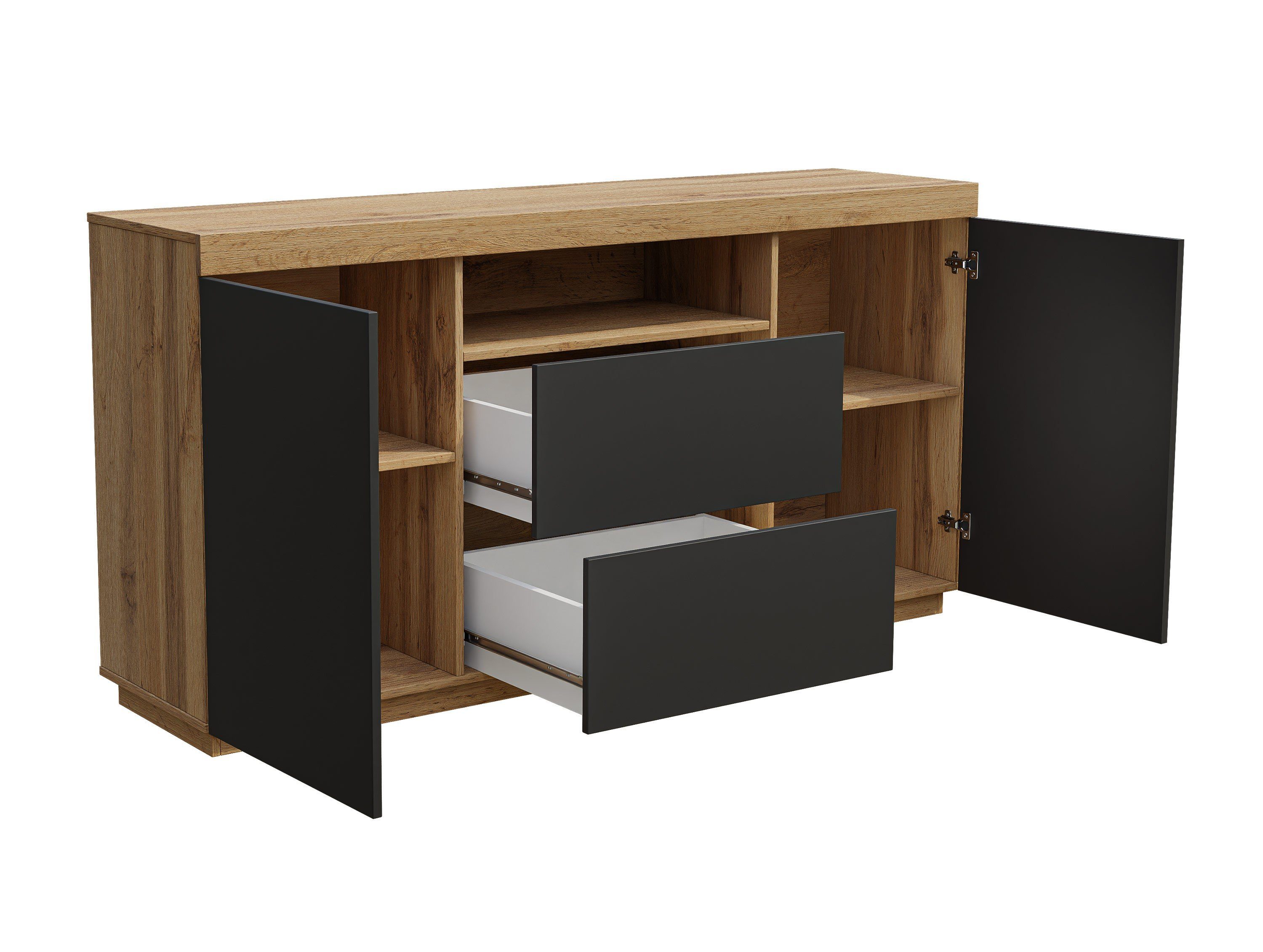 Domando Sideboard Sideboard Ravello M1, Breite 164cm, Push-to-open-System