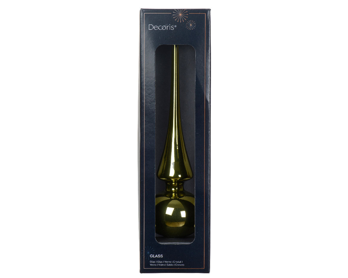 KaemingkBaumspitze Glas 26cm