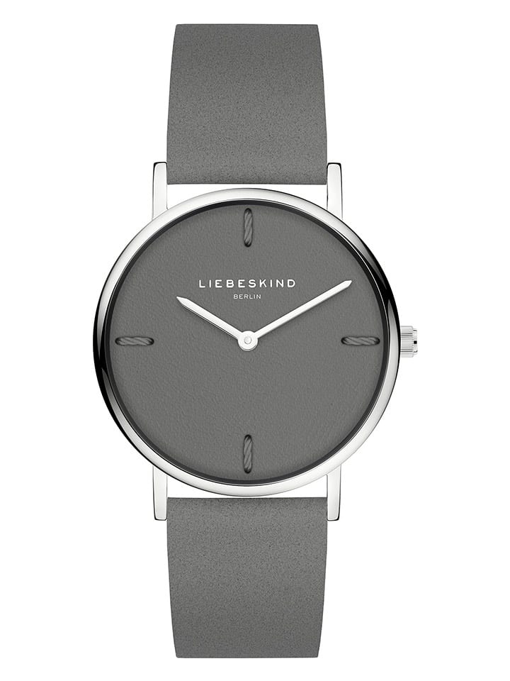 Liebeskind Quarzuhr in Silber/ Grau günstig kaufen onesize
