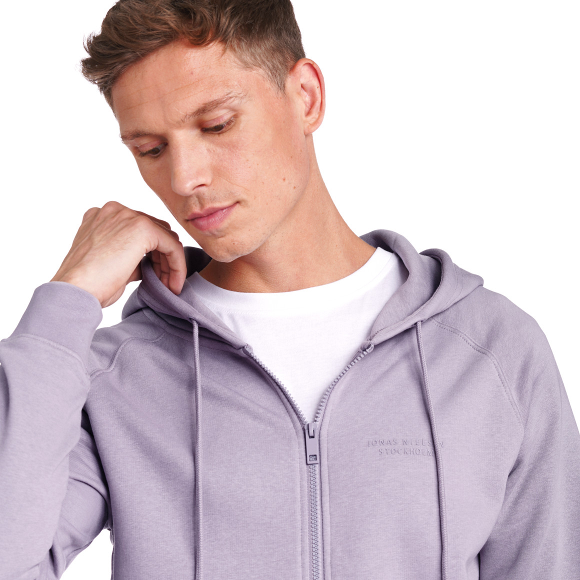 Herren Sweatjacke mit Kapuze