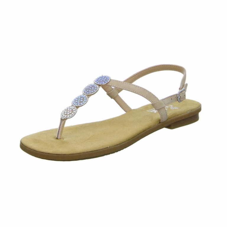 RIEKER Klassische Sandalen lila/pink Levinia 642