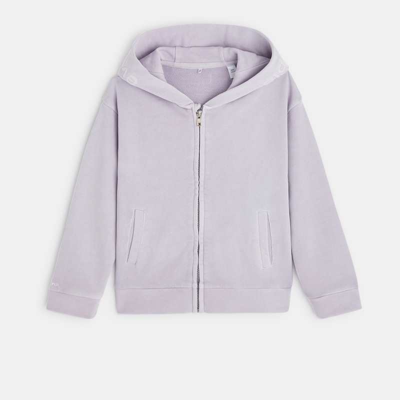 Gilet lilas confetti CONFETTI pigments naturels violet mixte