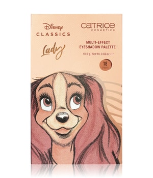 CATRICE Disney Classics Lady Multi-Effect Lidschatten Palette-18.9 g