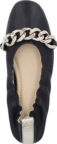 GERRY WEBER Ballerina Cecina 04, schwarz-gold
