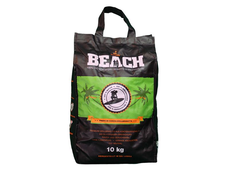 BlackSellig 10 kg Beach Kokosbriketts