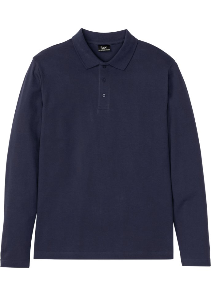 Poloshirt, Langarm