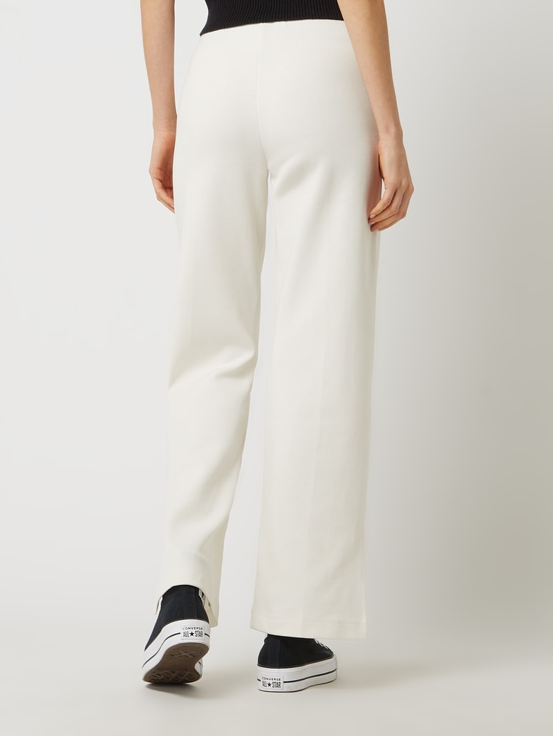 Sweathose mit Logos in beige