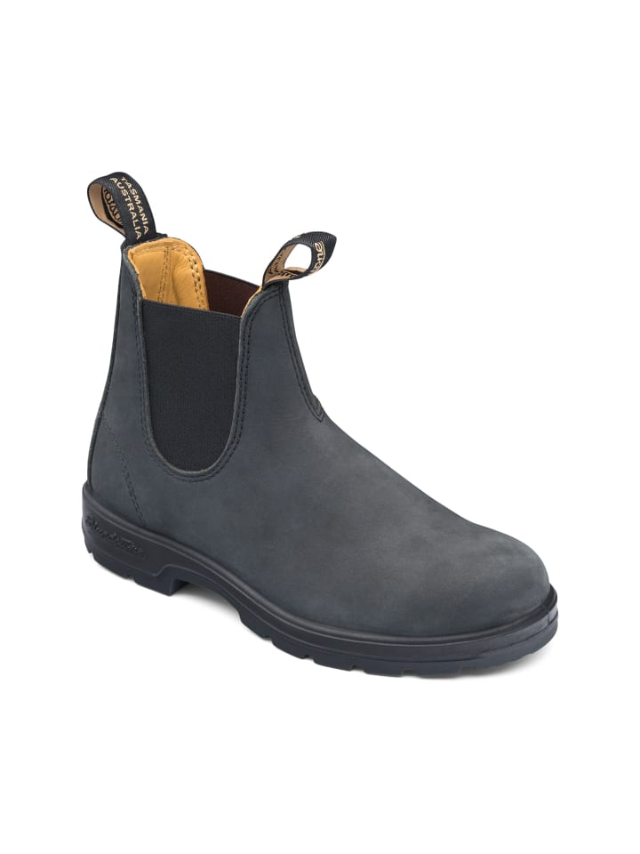 Blundstone Chelsea Boots Lederstiefel 587 Rustic Black in Rustic Black günstig kaufen